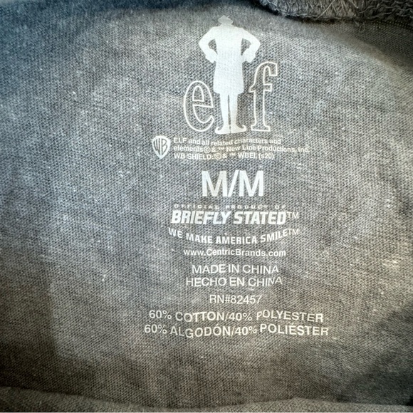 ELF Pajamas Medium Buddy The Elf •• Sold as Set - Picture 5 of 6